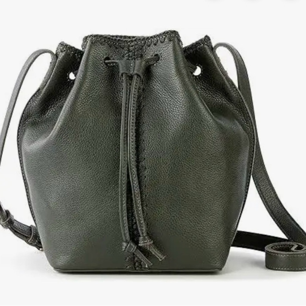 The Sak Ivy Moss Leather Crossbody Bag